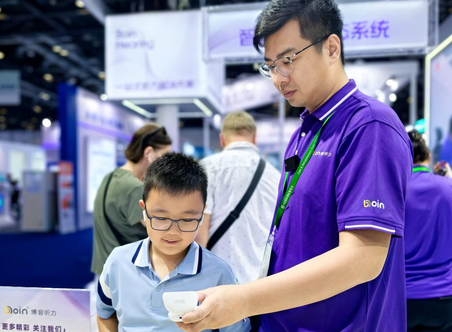 2025福祉博览会成博音听力生态展示高地折射听力新质生产力高光时刻(图9)